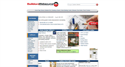 Desktop Screenshot of builderswebsource.com